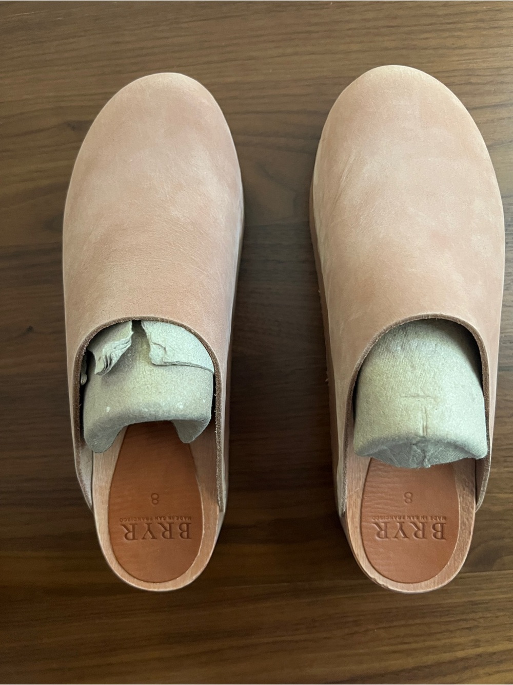 Bryr Leather Clogs - “The Bean” - Women's Size 8 - Picture 2 of 9